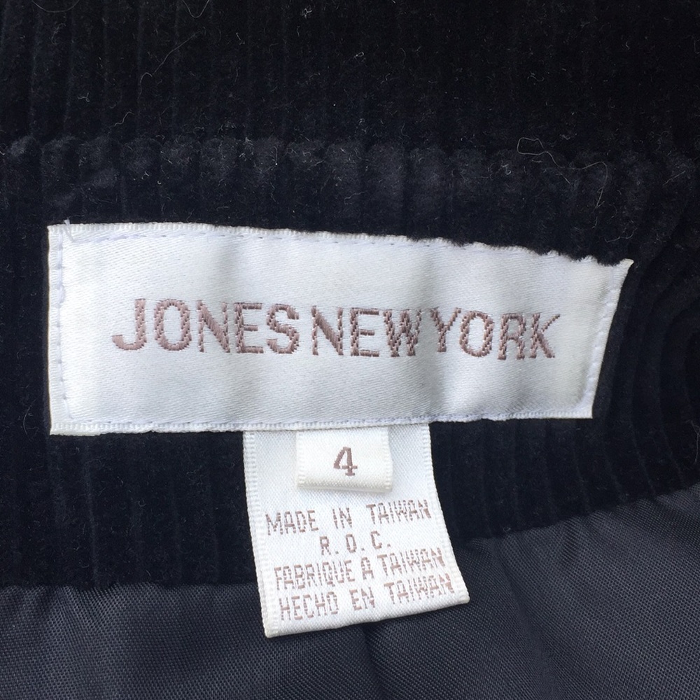 Vintage Jones New York black corduroy blazer - Picture 5 of 8